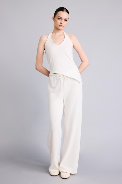 Straight Fit Trousers