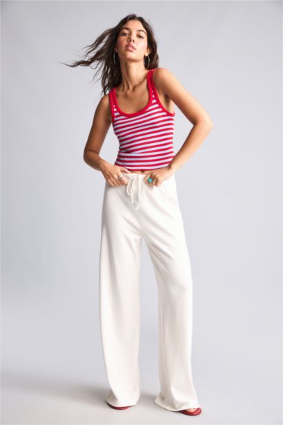 Straight Fit Trousers