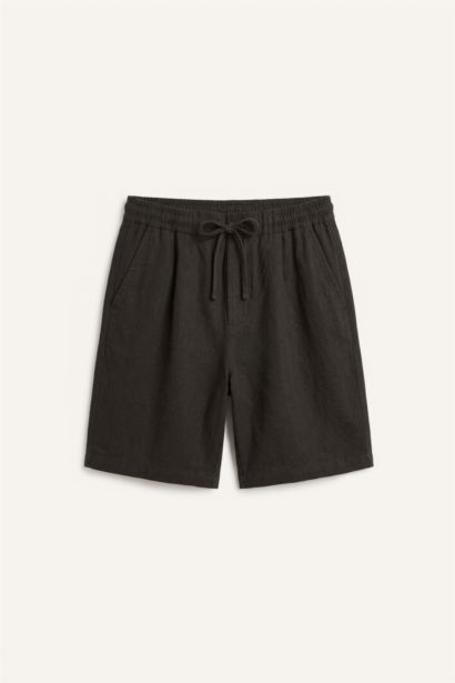 %100 Pamuk Relaxed Fit Bermuda Şort