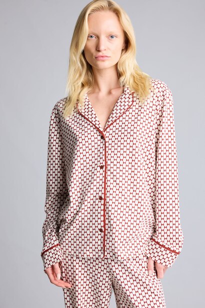 Regular Fit Biyeli Pijama Takımı