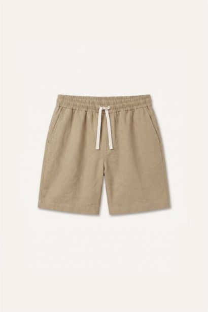%100 Pamuk Relaxed Fit Bermuda Şort