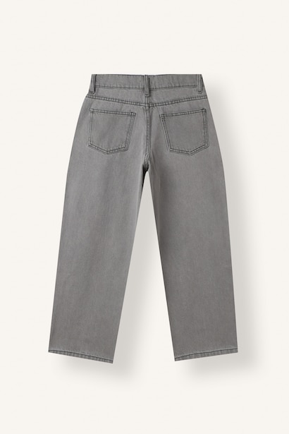 Jean extra-confortable fluide pour fille Coupe baggy