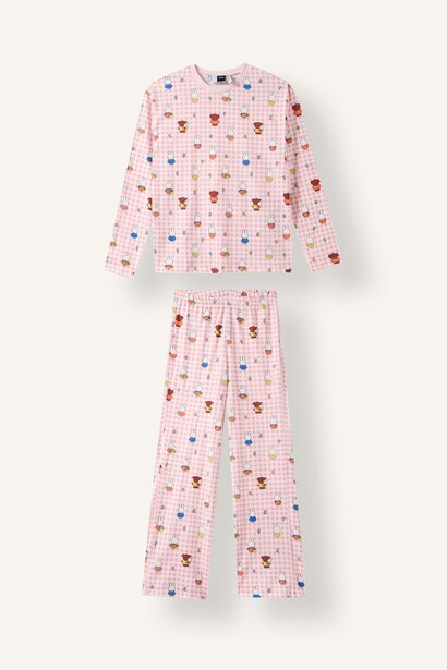 2 piece Regular Fit Knitted Pyjamas