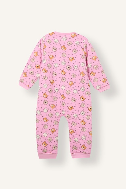 Regular Fit Animal Print Jumpsuit