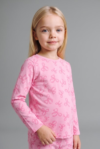 2 piece Regular Fit Knitted Pyjamas