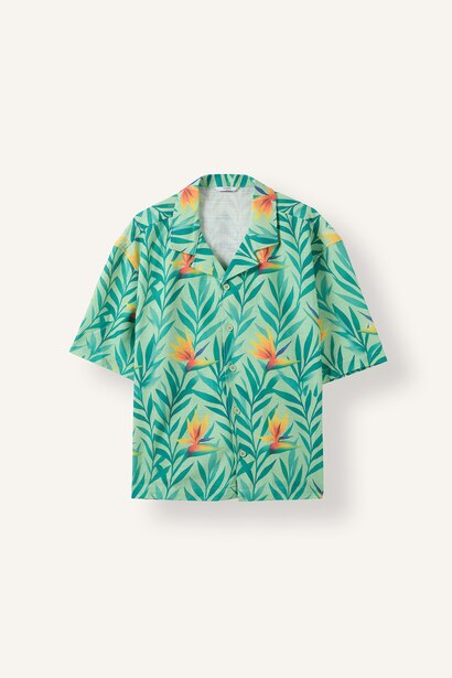 100% Cotton Boxy Fit Shirt