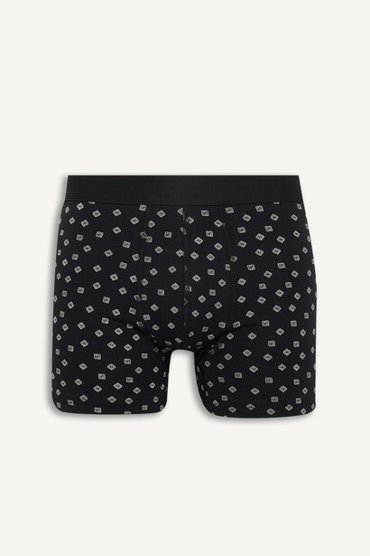 Regular Fıt Beli Lastikli 2'li Boxer