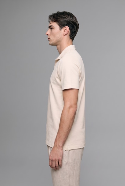 Resort Neck Regular Fit Short Sleeve Polo T-Shirt