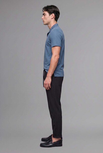 Regular Fit Resort Yaka Basic Polo Tişört