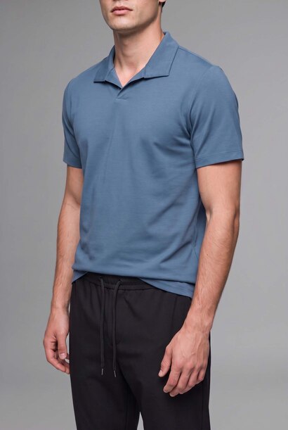 Regular Fit Resort Yaka Basic Polo Tişört