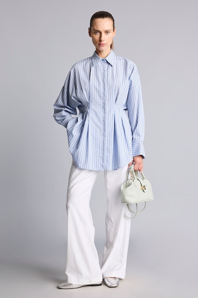Slim Fit Long Sleeve Tunic