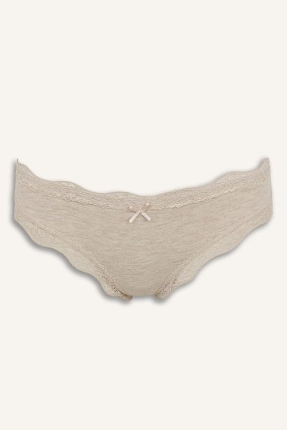 Dantelli Ribana 2'li Slip Külot