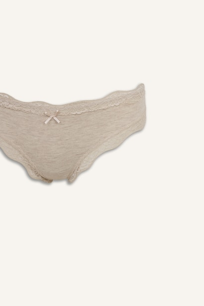 Dantelli Ribana 2'li Slip Külot