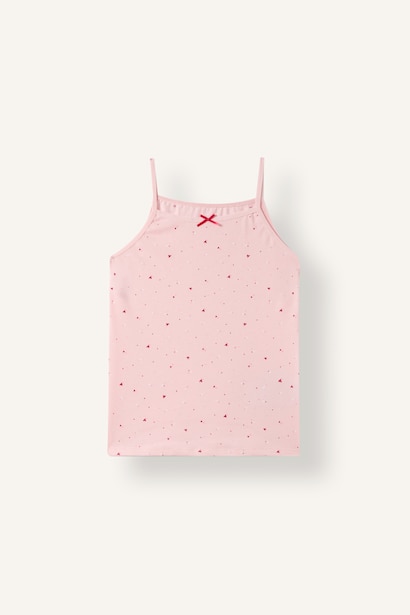 Girl 2 piece Regular Fit Animal Tank Top