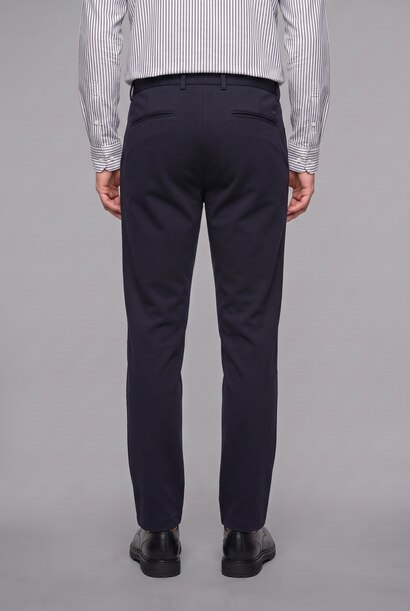Regular Fit Bağcıklı Pantolon