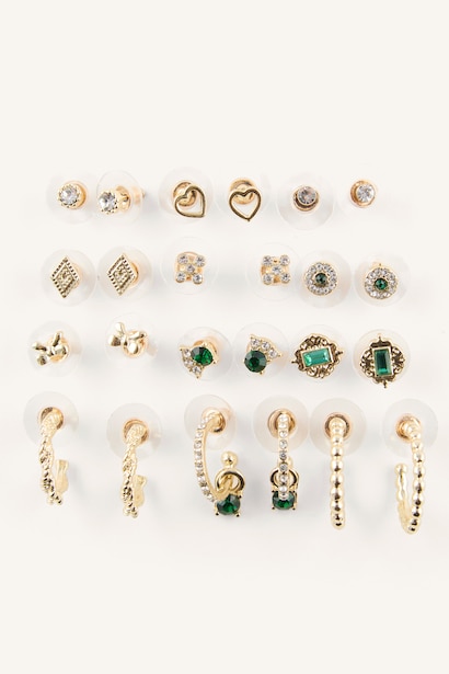 12 piece Earring