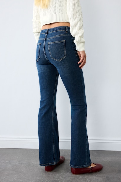 Mia Flare Fit Regular Waist Trousers