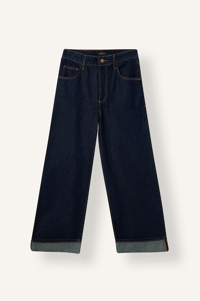 Baggy Yüksek Bel Jean