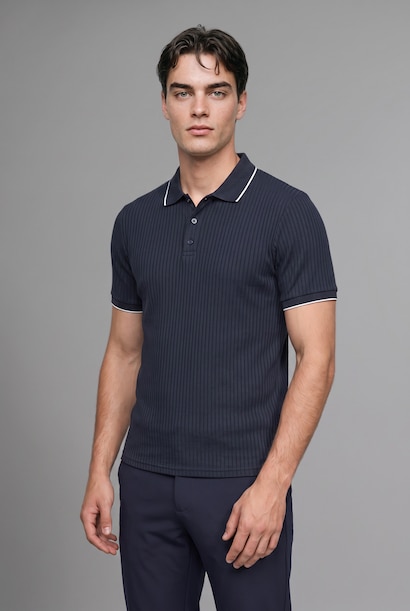 Regular Fit Short Sleeve Polo T-Shirt