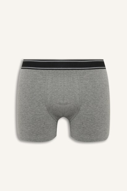 Regular Fit Normal Bel 3'lü Boxer
