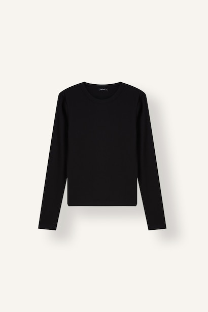 Slim Fit Camisole Long Sleeve T-Shirt
