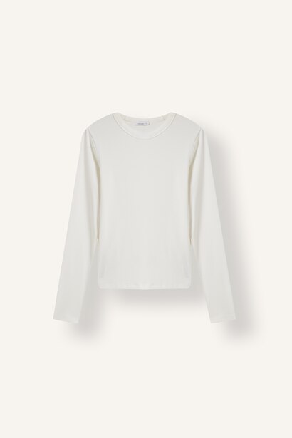 Slim Fit Camisole Long Sleeve T-Shirt