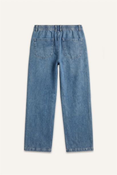 Yüksek Bel Wide Leg Pantolon