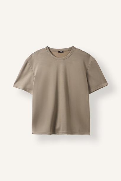 Regular Fit Bisiklet Yaka Basic Tişört