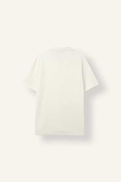 Regular Fit Düğmesiz Basic Polo Tişört
