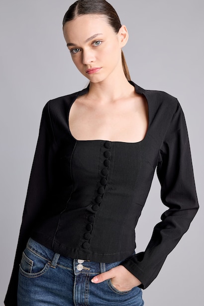 Slim Fit Long Sleeve Shirt