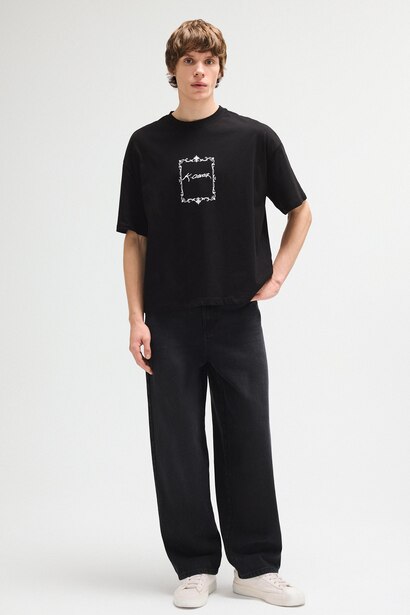 Boxy Fit Short Sleeve T-Shirt