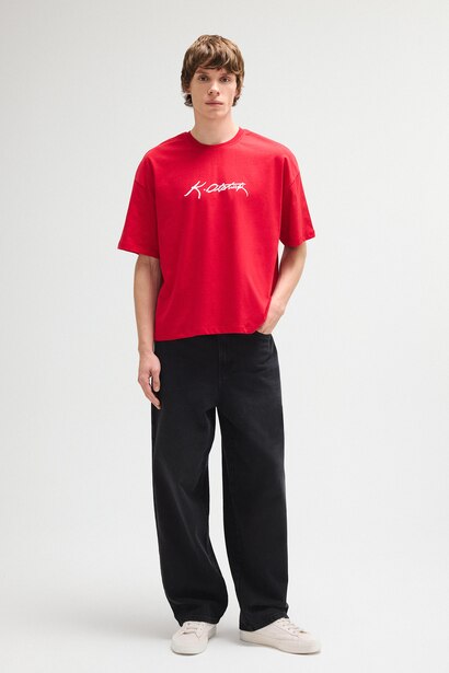 Boxy Fit Short Sleeve T-Shirt