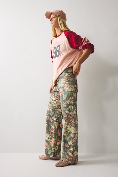 Normal Waist Straight Fit Trousers