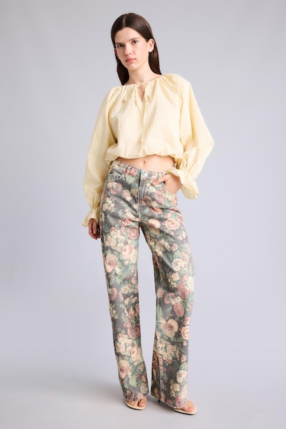 Normal Waist Straight Fit Trousers