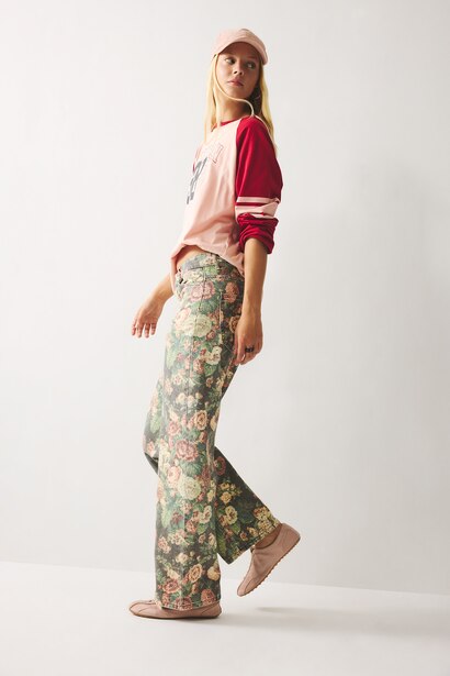 Normal Waist Straight Fit Trousers
