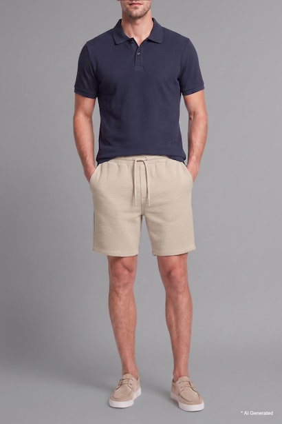 Regular Fit Regular Hem Shorts