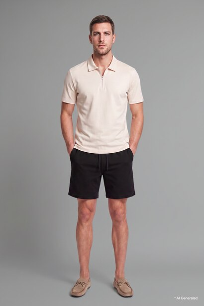 Regular Fit Regular Hem Shorts