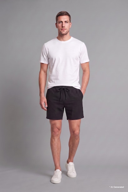 Regular Fit Regular Hem Shorts