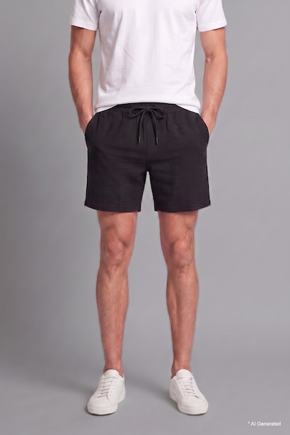 Regular Fit Regular Hem Shorts