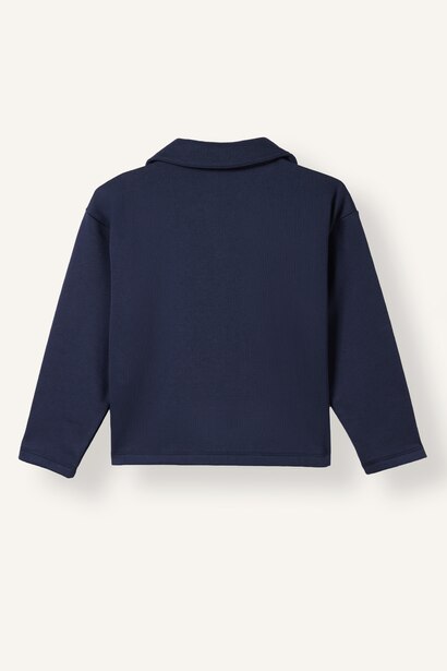 Relaxed Fit Paris Baskılı Sweatshirt Kız Çocuk