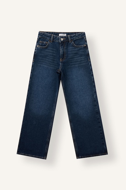 Relaxed Fit Jean Kız Çocuk