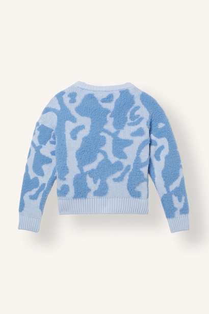 Girl Regular Fit Crew Neck Pullover