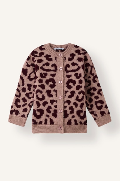 Regular Fit Crew Neck Cardigan