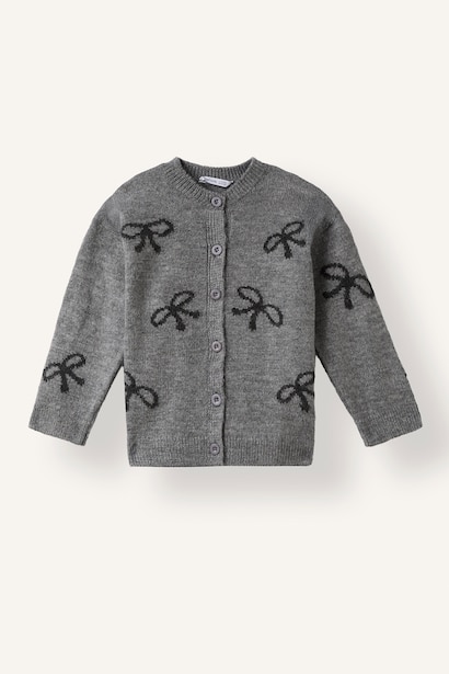 Regular Fit Crew Neck Cardigan