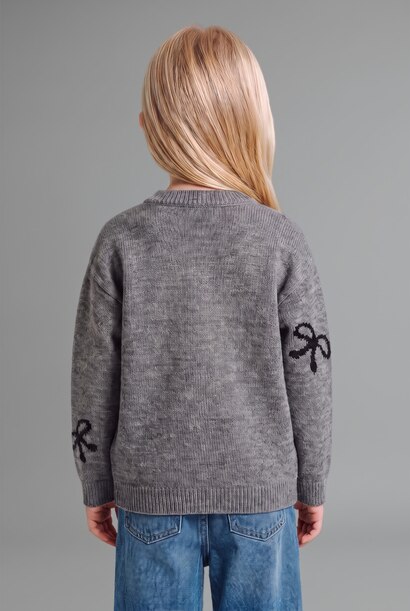 Regular Fit Crew Neck Cardigan
