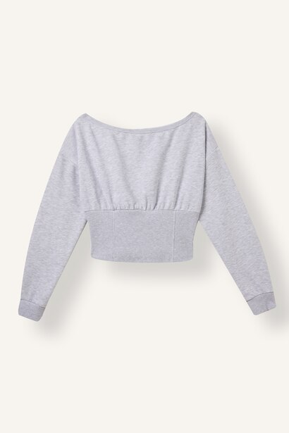 Slım Fıt Sweatshirt