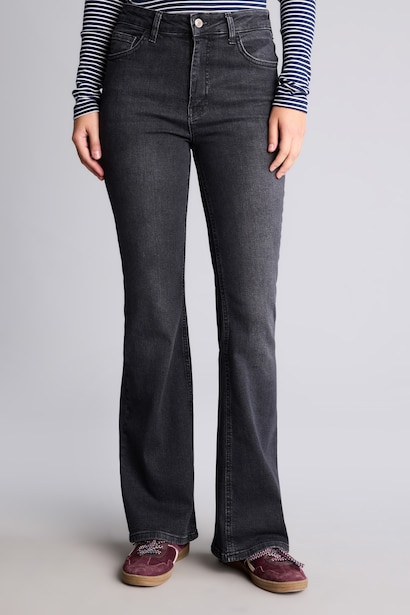 Flare Fit Orta Bel Jean