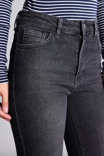 Flare Fit Orta Bel Jean