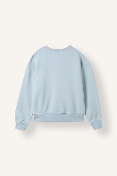 Woman Relax Fit Lilo & Stitch Licensed Crew Neck Sweatshirt