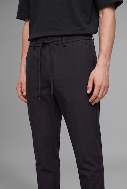 Relax Fit Bağcıklı Pantolon